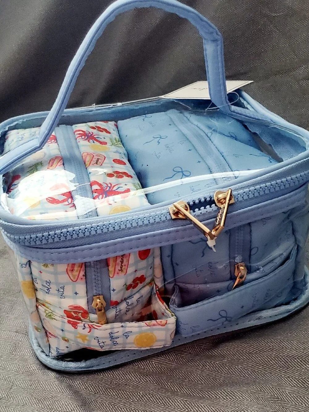 Studio NYC Clear Toiletry Case